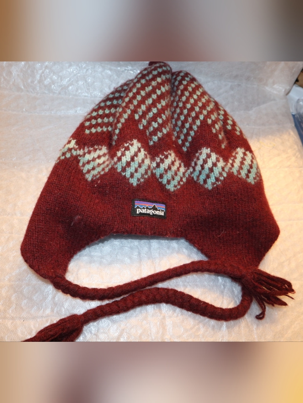 Patagonia‎ Ear Flap Hat Free Folk: Dark Current - Picture 8 of 11